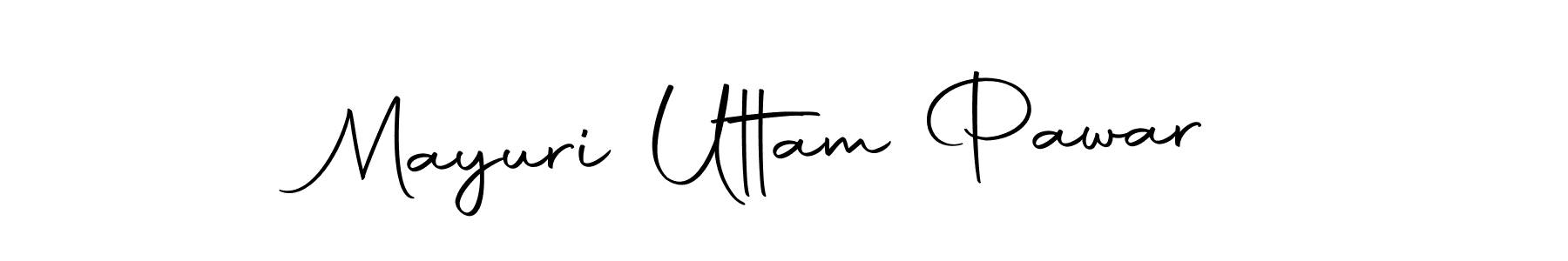 Design your own signature with our free online signature maker. With this signature software, you can create a handwritten (Autography-DOLnW) signature for name Mayuri Uttam Pawar. Mayuri Uttam Pawar signature style 10 images and pictures png