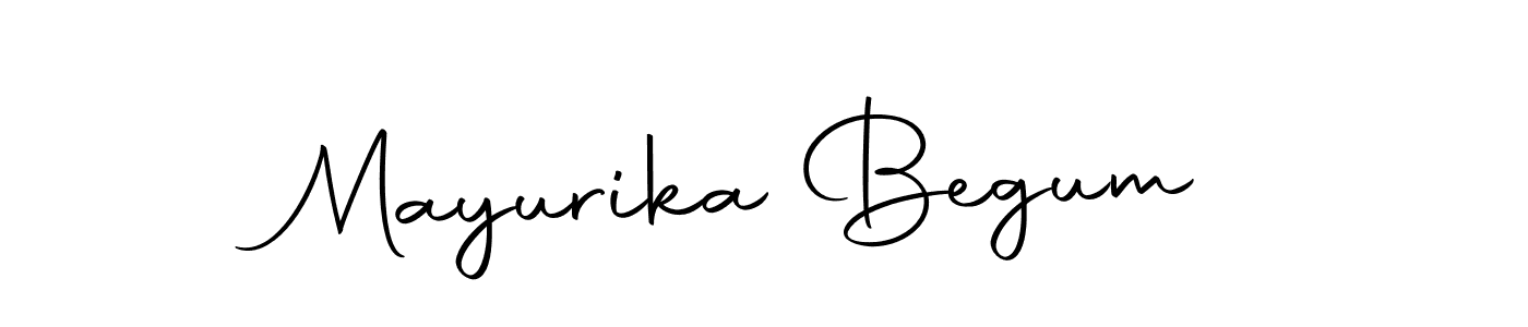 Use a signature maker to create a handwritten signature online. With this signature software, you can design (Autography-DOLnW) your own signature for name Mayurika Begum. Mayurika Begum signature style 10 images and pictures png