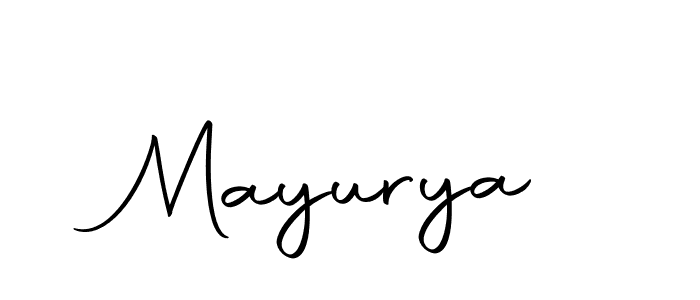How to make Mayurya signature? Autography-DOLnW is a professional autograph style. Create handwritten signature for Mayurya name. Mayurya signature style 10 images and pictures png