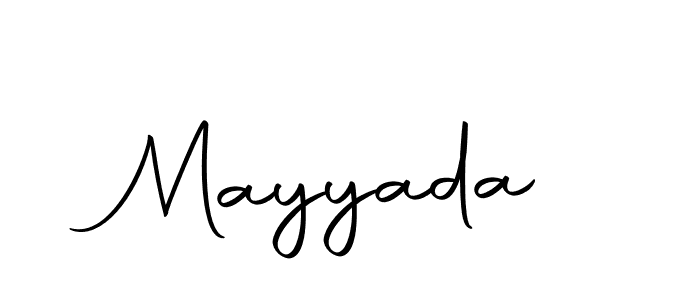 How to make Mayyada name signature. Use Autography-DOLnW style for creating short signs online. This is the latest handwritten sign. Mayyada signature style 10 images and pictures png