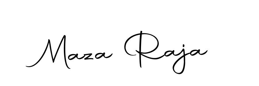 Create a beautiful signature design for name Maza Raja. With this signature (Autography-DOLnW) fonts, you can make a handwritten signature for free. Maza Raja signature style 10 images and pictures png