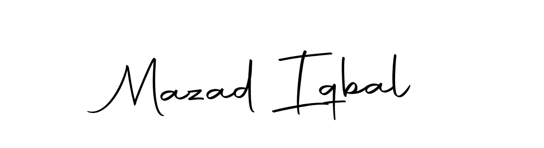 Similarly Autography-DOLnW is the best handwritten signature design. Signature creator online .You can use it as an online autograph creator for name Mazad Iqbal. Mazad Iqbal signature style 10 images and pictures png