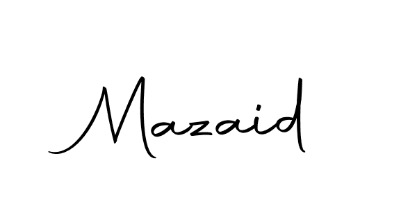 Mazaid stylish signature style. Best Handwritten Sign (Autography-DOLnW) for my name. Handwritten Signature Collection Ideas for my name Mazaid. Mazaid signature style 10 images and pictures png