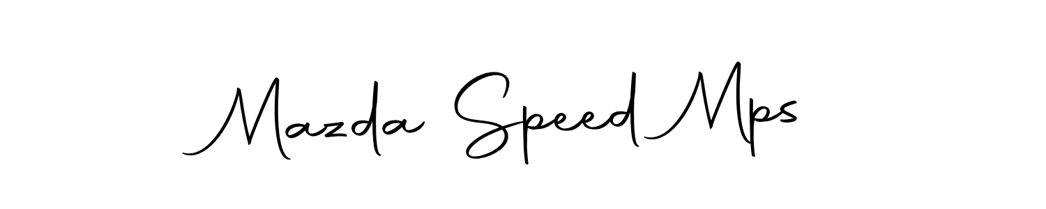 Use a signature maker to create a handwritten signature online. With this signature software, you can design (Autography-DOLnW) your own signature for name Mazda Speed Mps. Mazda Speed Mps signature style 10 images and pictures png