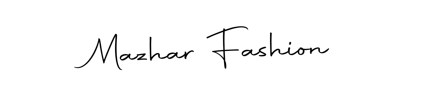 The best way (Autography-DOLnW) to make a short signature is to pick only two or three words in your name. The name Mazhar Fashion include a total of six letters. For converting this name. Mazhar Fashion signature style 10 images and pictures png