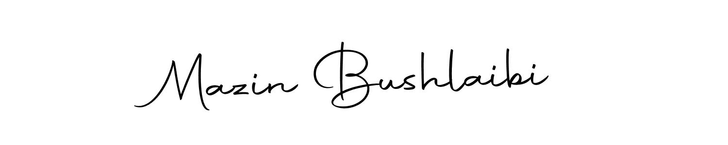 if you are searching for the best signature style for your name Mazin Bushlaibi. so please give up your signature search. here we have designed multiple signature styles  using Autography-DOLnW. Mazin Bushlaibi signature style 10 images and pictures png