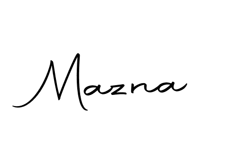 Also we have Mazna name is the best signature style. Create professional handwritten signature collection using Autography-DOLnW autograph style. Mazna signature style 10 images and pictures png