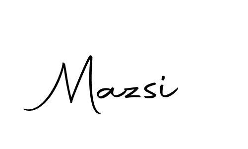 The best way (Autography-DOLnW) to make a short signature is to pick only two or three words in your name. The name Mazsi include a total of six letters. For converting this name. Mazsi signature style 10 images and pictures png