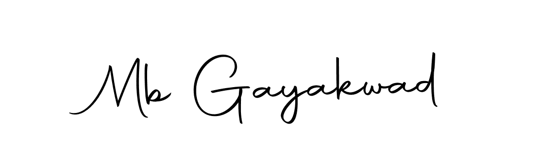 How to make Mb Gayakwad signature? Autography-DOLnW is a professional autograph style. Create handwritten signature for Mb Gayakwad name. Mb Gayakwad signature style 10 images and pictures png