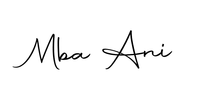 Make a short Mba Ani signature style. Manage your documents anywhere anytime using Autography-DOLnW. Create and add eSignatures, submit forms, share and send files easily. Mba Ani signature style 10 images and pictures png