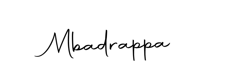 Also we have Mbadrappa name is the best signature style. Create professional handwritten signature collection using Autography-DOLnW autograph style. Mbadrappa signature style 10 images and pictures png