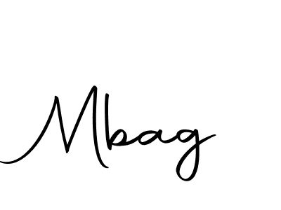 Make a beautiful signature design for name Mbag. With this signature (Autography-DOLnW) style, you can create a handwritten signature for free. Mbag signature style 10 images and pictures png