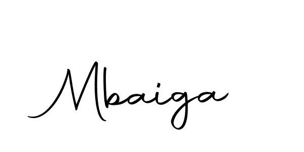 Create a beautiful signature design for name Mbaiga. With this signature (Autography-DOLnW) fonts, you can make a handwritten signature for free. Mbaiga signature style 10 images and pictures png