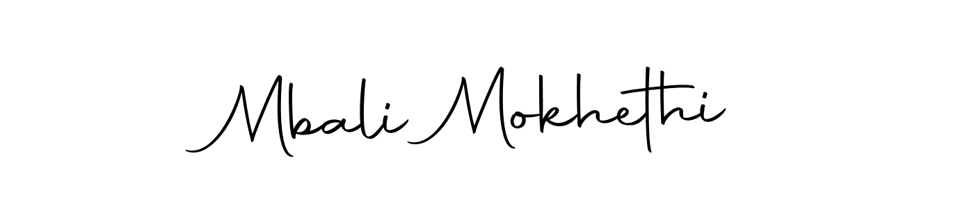 You should practise on your own different ways (Autography-DOLnW) to write your name (Mbali Mokhethi) in signature. don't let someone else do it for you. Mbali Mokhethi signature style 10 images and pictures png