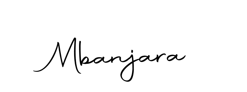You should practise on your own different ways (Autography-DOLnW) to write your name (Mbanjara) in signature. don't let someone else do it for you. Mbanjara signature style 10 images and pictures png