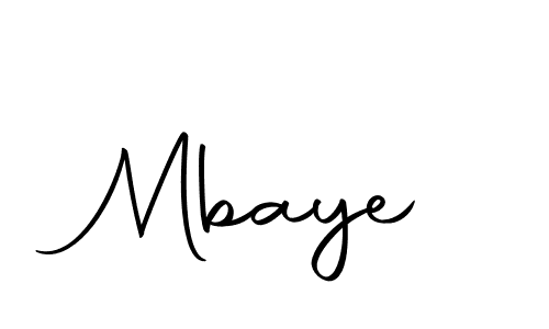 Use a signature maker to create a handwritten signature online. With this signature software, you can design (Autography-DOLnW) your own signature for name Mbaye. Mbaye signature style 10 images and pictures png