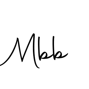 How to make Mbb signature? Autography-DOLnW is a professional autograph style. Create handwritten signature for Mbb name. Mbb signature style 10 images and pictures png