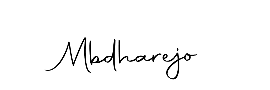 if you are searching for the best signature style for your name Mbdharejo. so please give up your signature search. here we have designed multiple signature styles  using Autography-DOLnW. Mbdharejo signature style 10 images and pictures png