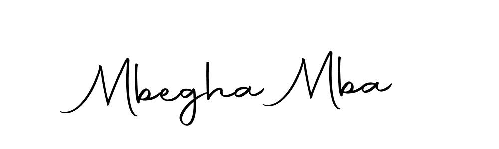 How to make Mbegha Mba signature? Autography-DOLnW is a professional autograph style. Create handwritten signature for Mbegha Mba name. Mbegha Mba signature style 10 images and pictures png