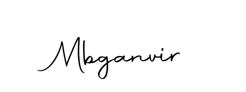 Use a signature maker to create a handwritten signature online. With this signature software, you can design (Autography-DOLnW) your own signature for name Mbganvir. Mbganvir signature style 10 images and pictures png