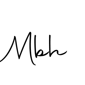 The best way (Autography-DOLnW) to make a short signature is to pick only two or three words in your name. The name Mbh include a total of six letters. For converting this name. Mbh signature style 10 images and pictures png