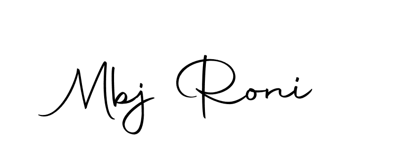 How to make Mbj Roni signature? Autography-DOLnW is a professional autograph style. Create handwritten signature for Mbj Roni name. Mbj Roni signature style 10 images and pictures png