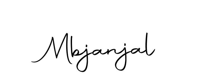 You should practise on your own different ways (Autography-DOLnW) to write your name (Mbjanjal) in signature. don't let someone else do it for you. Mbjanjal signature style 10 images and pictures png