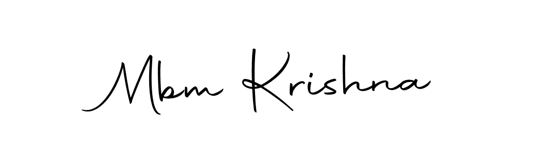 How to make Mbm Krishna name signature. Use Autography-DOLnW style for creating short signs online. This is the latest handwritten sign. Mbm Krishna signature style 10 images and pictures png