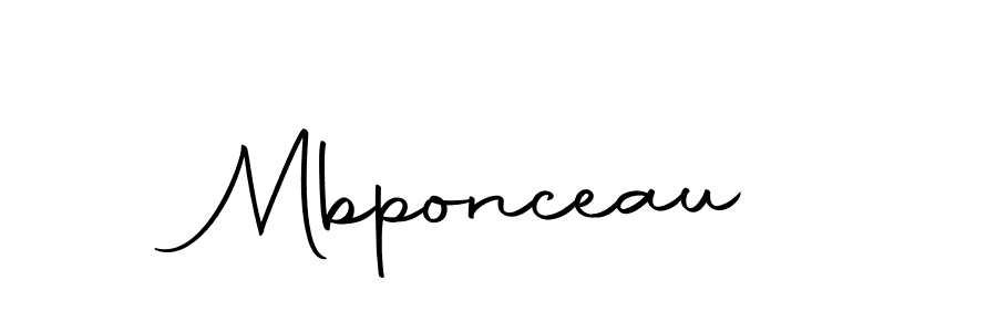 The best way (Autography-DOLnW) to make a short signature is to pick only two or three words in your name. The name Mbponceau include a total of six letters. For converting this name. Mbponceau signature style 10 images and pictures png