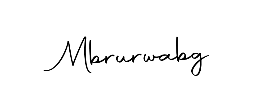 Design your own signature with our free online signature maker. With this signature software, you can create a handwritten (Autography-DOLnW) signature for name Mbrurwabg. Mbrurwabg signature style 10 images and pictures png