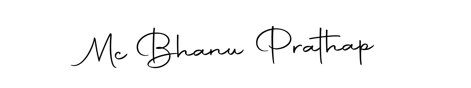 Also we have Mc Bhanu Prathap name is the best signature style. Create professional handwritten signature collection using Autography-DOLnW autograph style. Mc Bhanu Prathap signature style 10 images and pictures png
