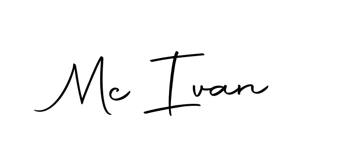 How to make Mc Ivan signature? Autography-DOLnW is a professional autograph style. Create handwritten signature for Mc Ivan name. Mc Ivan signature style 10 images and pictures png