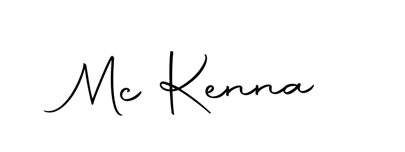 Use a signature maker to create a handwritten signature online. With this signature software, you can design (Autography-DOLnW) your own signature for name Mc Kenna. Mc Kenna signature style 10 images and pictures png