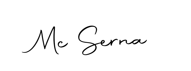 How to make Mc Serna signature? Autography-DOLnW is a professional autograph style. Create handwritten signature for Mc Serna name. Mc Serna signature style 10 images and pictures png