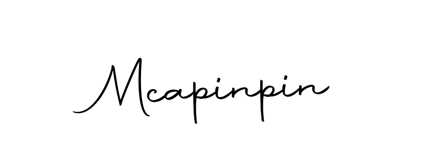 Make a beautiful signature design for name Mcapinpin. Use this online signature maker to create a handwritten signature for free. Mcapinpin signature style 10 images and pictures png