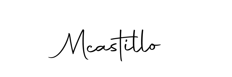 if you are searching for the best signature style for your name Mcastillo. so please give up your signature search. here we have designed multiple signature styles  using Autography-DOLnW. Mcastillo signature style 10 images and pictures png