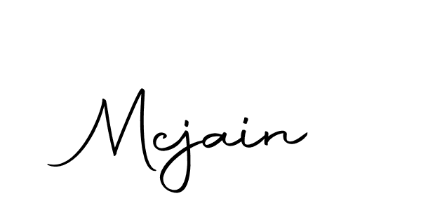 The best way (Autography-DOLnW) to make a short signature is to pick only two or three words in your name. The name Mcjain include a total of six letters. For converting this name. Mcjain signature style 10 images and pictures png