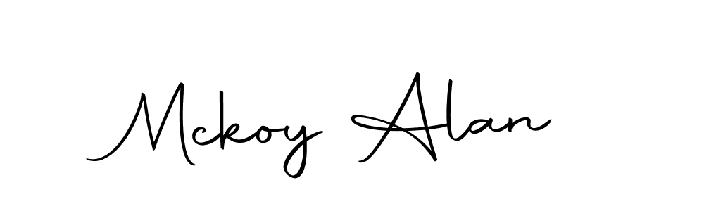 Similarly Autography-DOLnW is the best handwritten signature design. Signature creator online .You can use it as an online autograph creator for name Mckoy Alan. Mckoy Alan signature style 10 images and pictures png