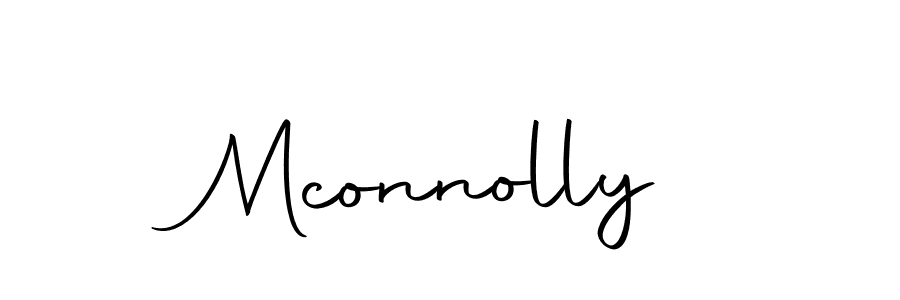 Make a beautiful signature design for name Mconnolly. With this signature (Autography-DOLnW) style, you can create a handwritten signature for free. Mconnolly signature style 10 images and pictures png