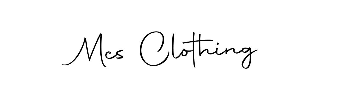 How to Draw Mcs Clothing signature style? Autography-DOLnW is a latest design signature styles for name Mcs Clothing. Mcs Clothing signature style 10 images and pictures png