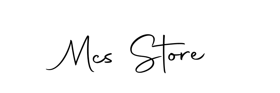 Also You can easily find your signature by using the search form. We will create Mcs Store name handwritten signature images for you free of cost using Autography-DOLnW sign style. Mcs Store signature style 10 images and pictures png