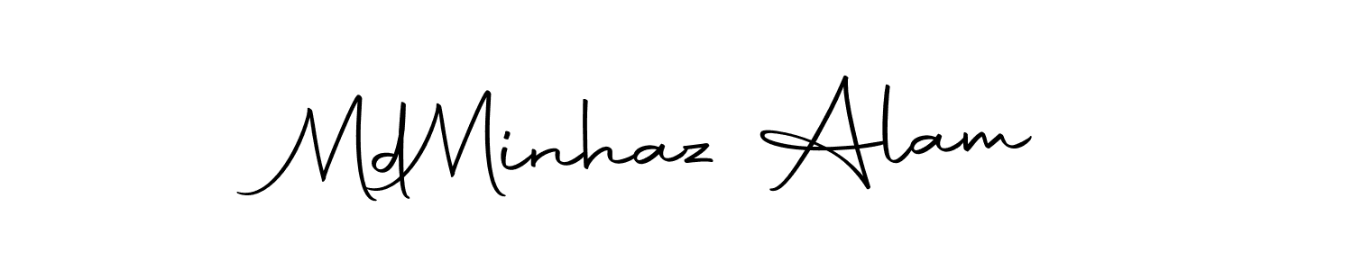 You should practise on your own different ways (Autography-DOLnW) to write your name (Md  Minhaz Alam) in signature. don't let someone else do it for you. Md  Minhaz Alam signature style 10 images and pictures png