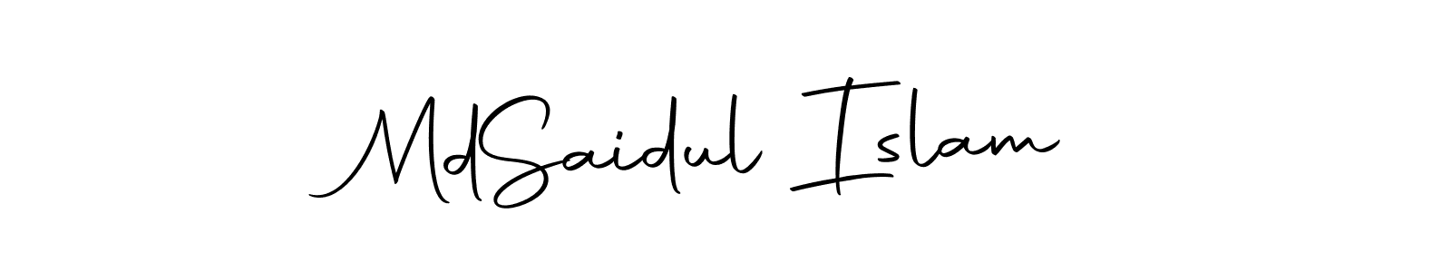 This is the best signature style for the Md  Saidul Islam name. Also you like these signature font (Autography-DOLnW). Mix name signature. Md  Saidul Islam signature style 10 images and pictures png