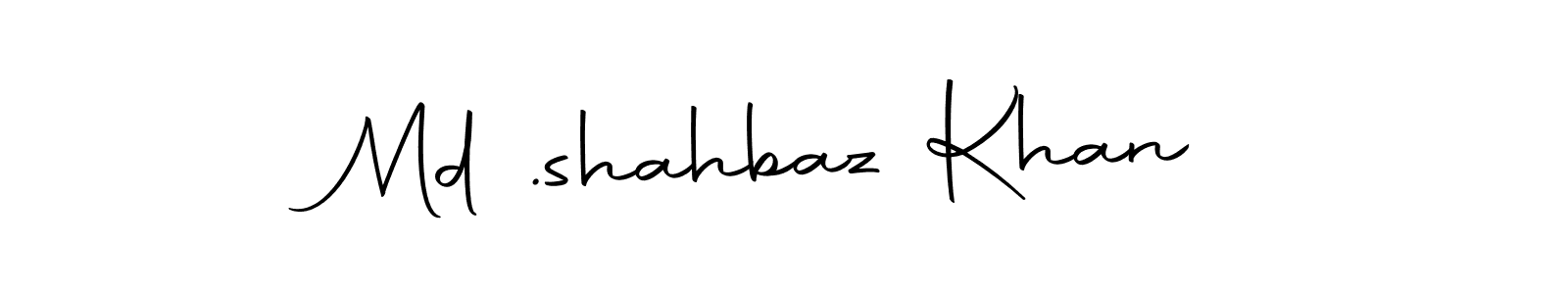 The best way (Autography-DOLnW) to make a short signature is to pick only two or three words in your name. The name Md .shahbaz Khan include a total of six letters. For converting this name. Md .shahbaz Khan signature style 10 images and pictures png