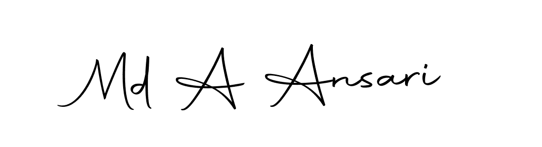 Make a short Md A Ansari signature style. Manage your documents anywhere anytime using Autography-DOLnW. Create and add eSignatures, submit forms, share and send files easily. Md A Ansari signature style 10 images and pictures png