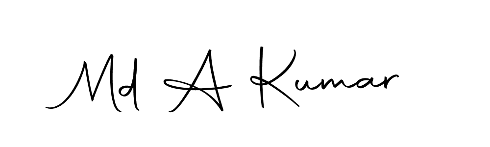 if you are searching for the best signature style for your name Md A Kumar. so please give up your signature search. here we have designed multiple signature styles  using Autography-DOLnW. Md A Kumar signature style 10 images and pictures png