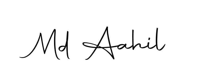 You can use this online signature creator to create a handwritten signature for the name Md Aahil. This is the best online autograph maker. Md Aahil signature style 10 images and pictures png