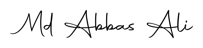 The Autography-DOLnW signature style provides a bold statement for name Md Abbas Ali. Designed for business owners, executives, and leaders. Md Abbas Ali signature style 10 images and pictures png