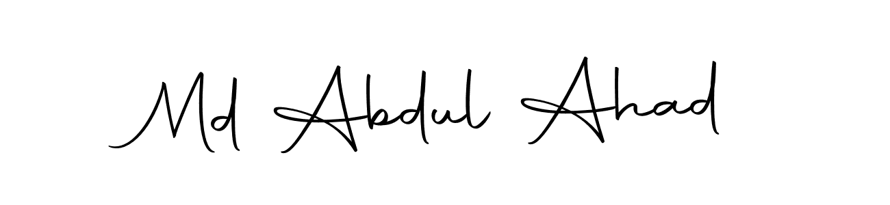 Also You can easily find your signature by using the search form. We will create Md Abdul Ahad name handwritten signature images for you free of cost using Autography-DOLnW sign style. Md Abdul Ahad signature style 10 images and pictures png