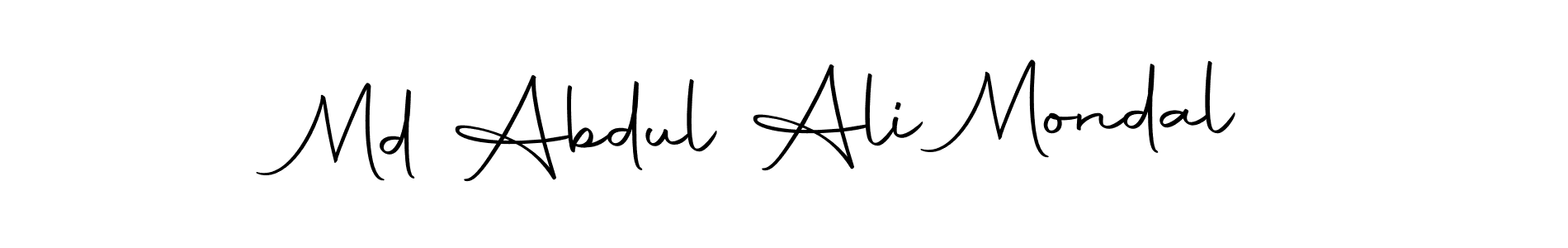 How to make Md Abdul Ali Mondal signature? Autography-DOLnW is a professional autograph style. Create handwritten signature for Md Abdul Ali Mondal name. Md Abdul Ali Mondal signature style 10 images and pictures png
